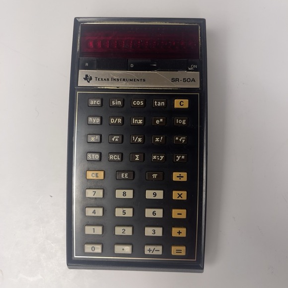 Texas Instruments Other - Texas Instruments Vintage SR-50A Electronic Calculator - No Battery Compartment